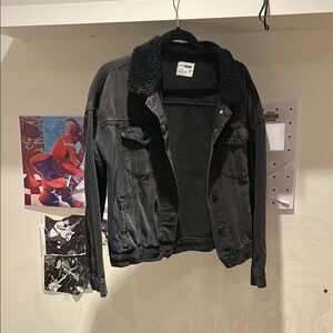 Black Denim Jean Jacket